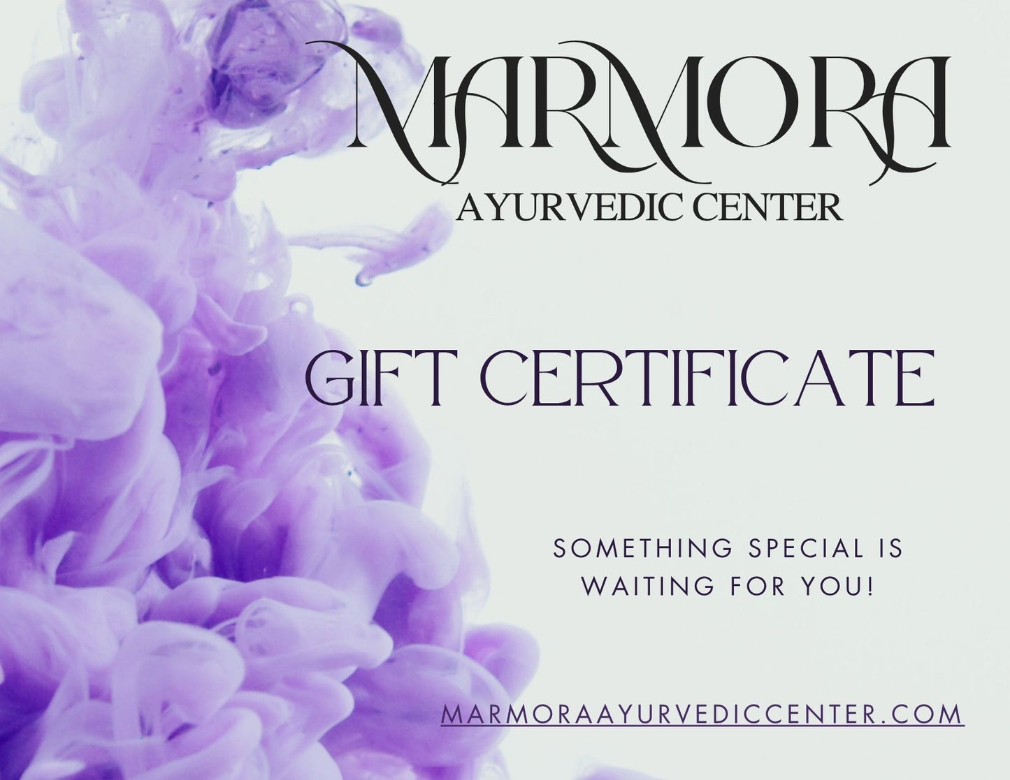 Marmora Ayurvedic Center - Gift Card!!